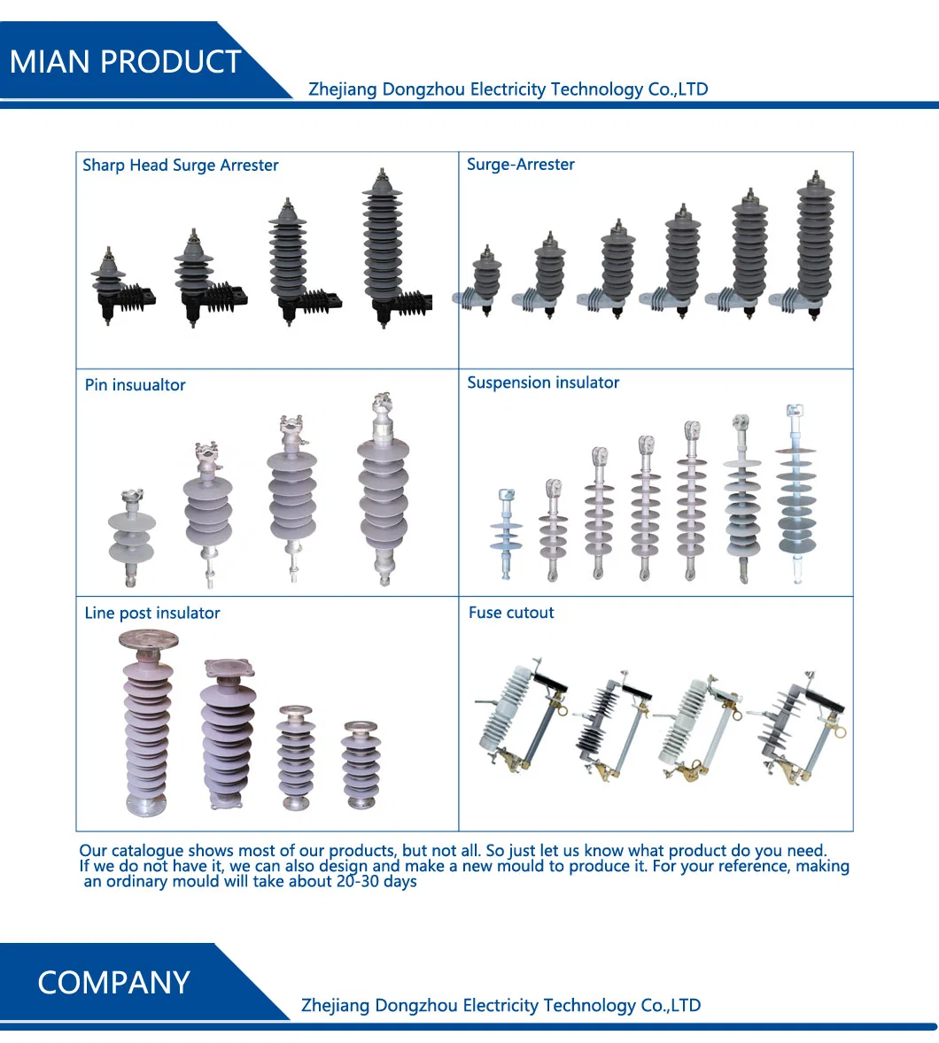 Composite Polymer Lightning Arrester for Overvoltage Protector